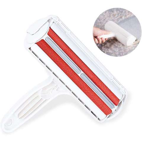 Reusable Washable Adhesive Lint Remover Brush for Pet Hair, Floor, Carpets, Clothes